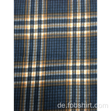 Polar Fleece Printing Plaid Stoff